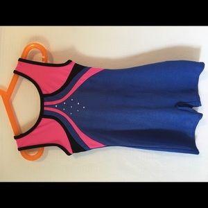 Freestyle by Danskin
Girls' Gymnastics
Biketard
Rhine Stud
Detailing
6/6x